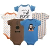 Luvable Friends Essential 5-piece Bodysuit Set In Multi