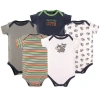 Luvable Friends Essential 5-piece Bodysuit Set In Multi