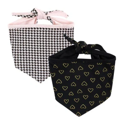 Luvable Friends Reversible Pet Dog And Cat Bandana Bibs 2pk In Multi