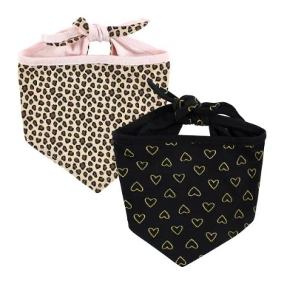 Luvable Friends Reversible Pet Dog And Cat Bandana Bibs 2pk In Multi