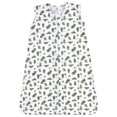 Luvable Friends Sleeveless Cotton Jersey Wearable Sleep Quilt In Multi