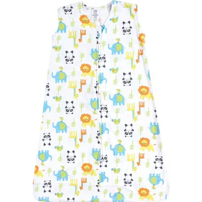 Luvable Friends Sleeveless Jersey Cotton Sleeping Bag, Sack, Blanket In Multi