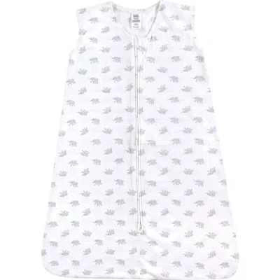 Luvable Friends Sleeveless Jersey Cotton Sleeping Bag, Sack, Blanket In White