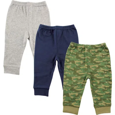 Luvable Friends Babies'  Soft Cotton Pants In Green