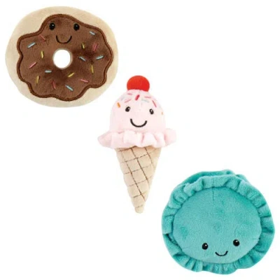 Luvable Friends Squeaky Plush Dog Toy In Multi