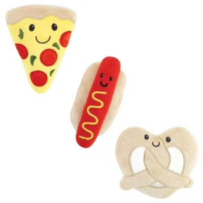Luvable Friends Squeaky Plush Dog Toy In Neutral