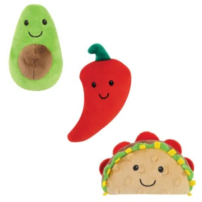 Luvable Friends Squeaky Plush Dog Toy In Multi