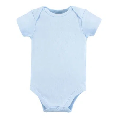 Luvable Friends Babies'  Youngster's All-cotton One-piece Garments In Blue