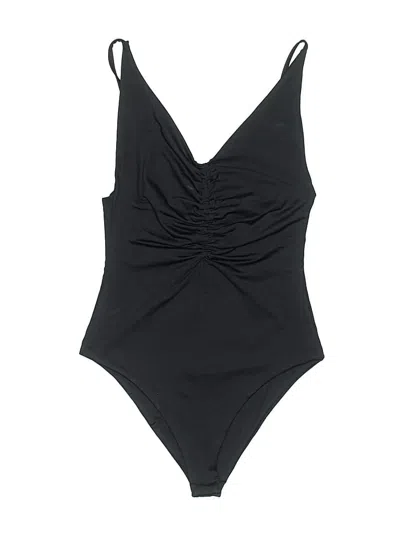 Pre-owned Luvalot Bodysuit In Black