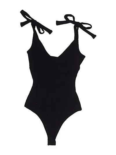 Pre-owned Luvalot Bodysuit In Black