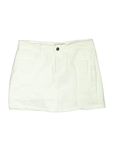 Pre-owned Luvamia Casual Skirt In White