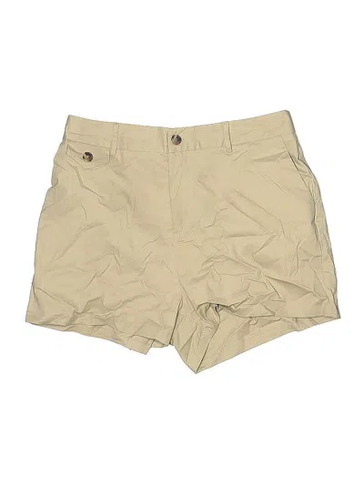 Pre-owned Luvamia Khaki Shorts In Brown