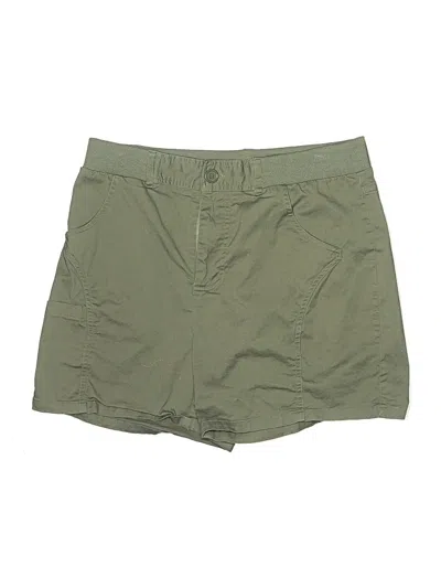 Pre-owned Luvamia Khaki Shorts In Green