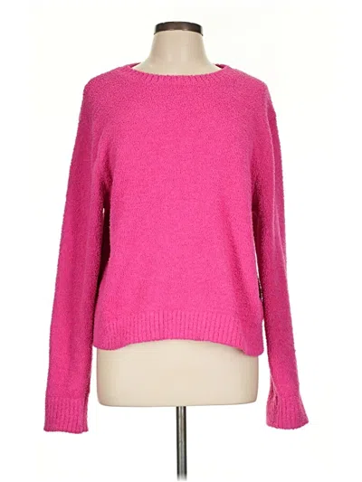 Pre-owned Luvamia Pullover Sweater In Pink