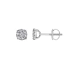 Luvmyjewelry Ballmore 10k Gold Diamond Unisex Earrings In 10k White Gold