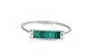 Luvmyjewelry Big Id Malachite Sterling Silver Men Cuff Bracelet In Silver