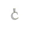 Luvmyjewelry C Initial Diamond Pendant 10k Yellow Gold - 0.63 Carats In Yellow