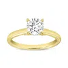 Luvmyjewelry Certified Round Shape Lab Grown Diamond (1.15 Ctw) Hidden Halo Ring In 14k Yellow Gold In Yellow