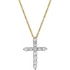 Luvmyjewelry Christian Cross Pommee Diamond Pendant In 10k Yellow Gold