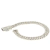 Luvmyjewelry Diamond Link Cuban Bracelet In 14k White Gold