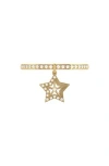 Luvmyjewelry Dreamer Lucky Star Diamond Charm Ring In Gold
