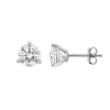 Luvmyjewelry Ellipse 14k Gold Lab Grown Round Solitaire Diamond Earrings In 14k White Gold