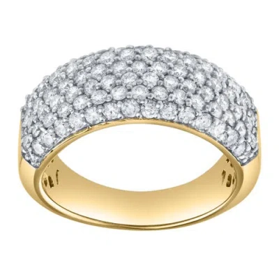 Luvmyjewelry Eminence 1.60 Ct Natural Diamond 10k Gold Ring