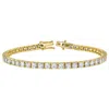 Luvmyjewelry Eros 10k Yellow Gold Lab Grown Diamond Tennis Bracelet - 4.2mm In Yellow