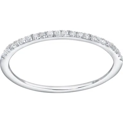 Luvmyjewelry Eternelle 14k Diamond Band In Metallic