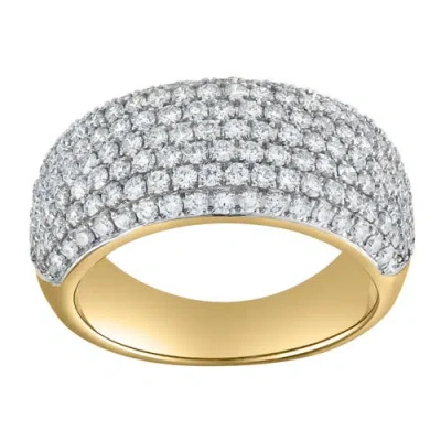 Luvmyjewelry Grandeur 1.50 Ct Natural Diamond 10k Gold Ring