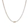 Luvmyjewelry Gstaad 10k Rose Gold Lab Grown Diamond Tennis Chain - 25.15 Carats In Pink