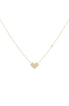 Luvmyjewelry Home One Way Diamond Pendant Necklace In Gold