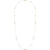 Luvmyjewelry Home Traffic Light Diamond Station Necklace In Gold