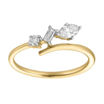 Luvmyjewelry Larys 14k Gold Lab Grown Diamond Ring