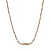 Luvmyjewelry Lmj 14k Rose Gold Diamond Tennis Chain - 4.62 Carats In Pink