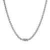 Luvmyjewelry Lmj 14k White Gold Diamond Tennis Chain - 5.4 Carats In Silver