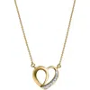 Luvmyjewelry Mirella Love Diamond Necklace