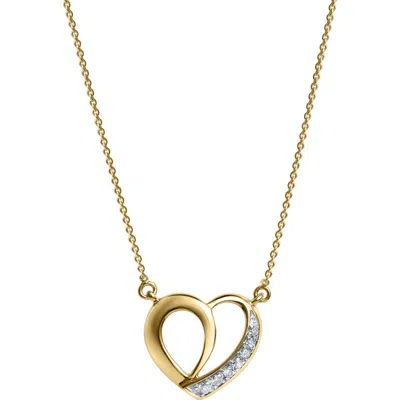 Luvmyjewelry Mirella Love Diamond Necklace
