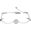Luvmyjewelry Moonlit Sterling Silver Diamond Bracelet In Silver