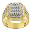 Luvmyjewelry Mvp 14k Yellow Gold Diamond Men Statement Ring - 1.67ct. In Yellow