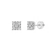 Luvmyjewelry Nova 14k Gold Cluster Lab Grown Diamond Unisex Earrings - 0.25 Cts