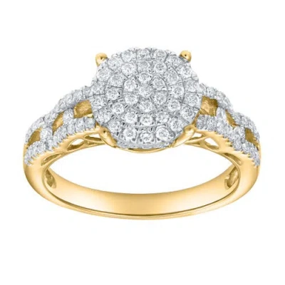 Luvmyjewelry Oralune 0.5 Ct 14k Gold Diamond Ring