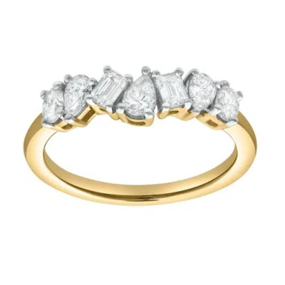 Luvmyjewelry Rhaenyra 14k Gold Lab Grown Diamond Ring