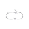 Luvmyjewelry Starkissed Diamond Bracelet In Sterling Silver In Silver