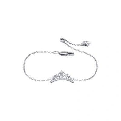 Luvmyjewelry Starry Cascade Sterling Silver Diamond Tiara Bracelet