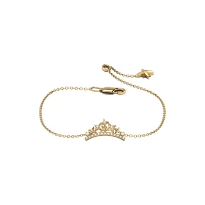 LUVMYJEWELRY STARRY CASCADE STERLING SILVER DIAMOND TIARA BRACELET