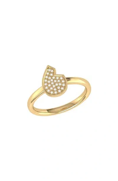 Luvmyjewelry Street Cycle Diamond Ring In Gold