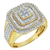 Luvmyjewelry Street King 14k Yellow Gold Diamond Men Statement Ring - 1.91ct. In Yellow