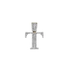 Luvmyjewelry T Initial Diamond Pendant 10k Yellow Gold In 10k Yellow Gold