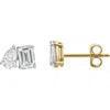 Luvmyjewelry Valessa 14k Gold Lab Grown Diamond Toi Et Moi Earrings